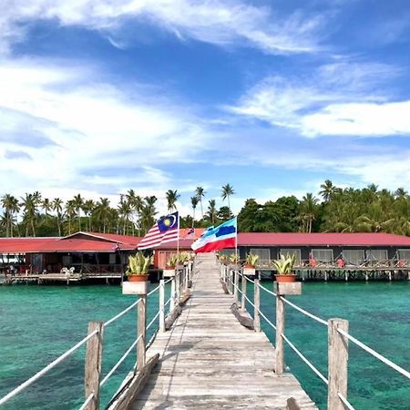 Mabul Backpackers Lejlighed Mabul Island Eksteriør billede