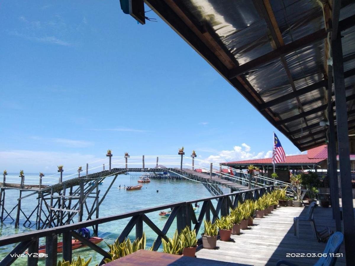 Mabul Backpackers Lejlighed Mabul Island Eksteriør billede
