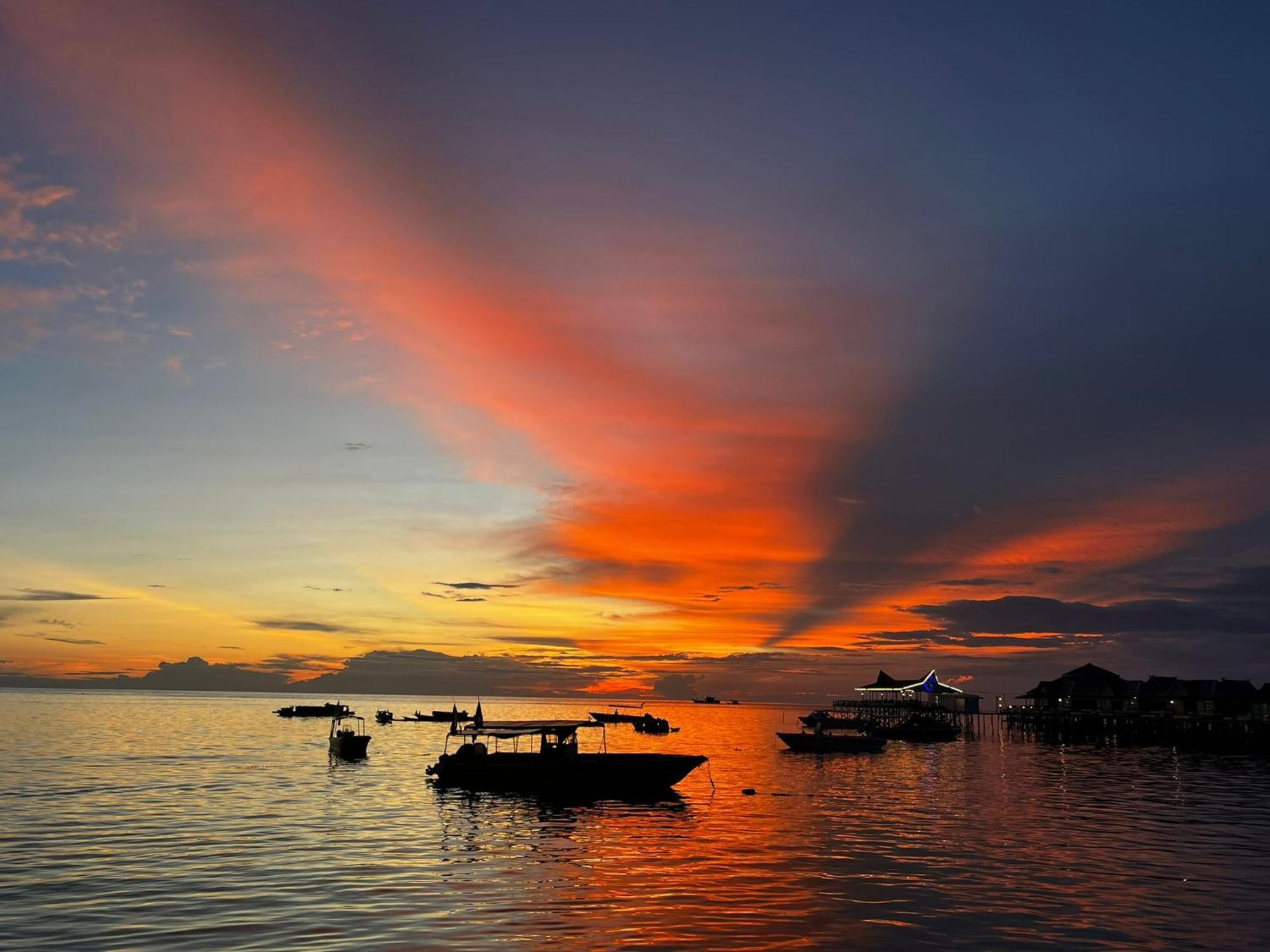 Mabul Backpackers Lejlighed Mabul Island Eksteriør billede