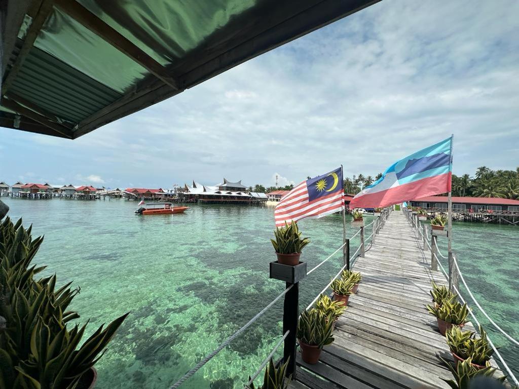 Mabul Backpackers Lejlighed Mabul Island Eksteriør billede
