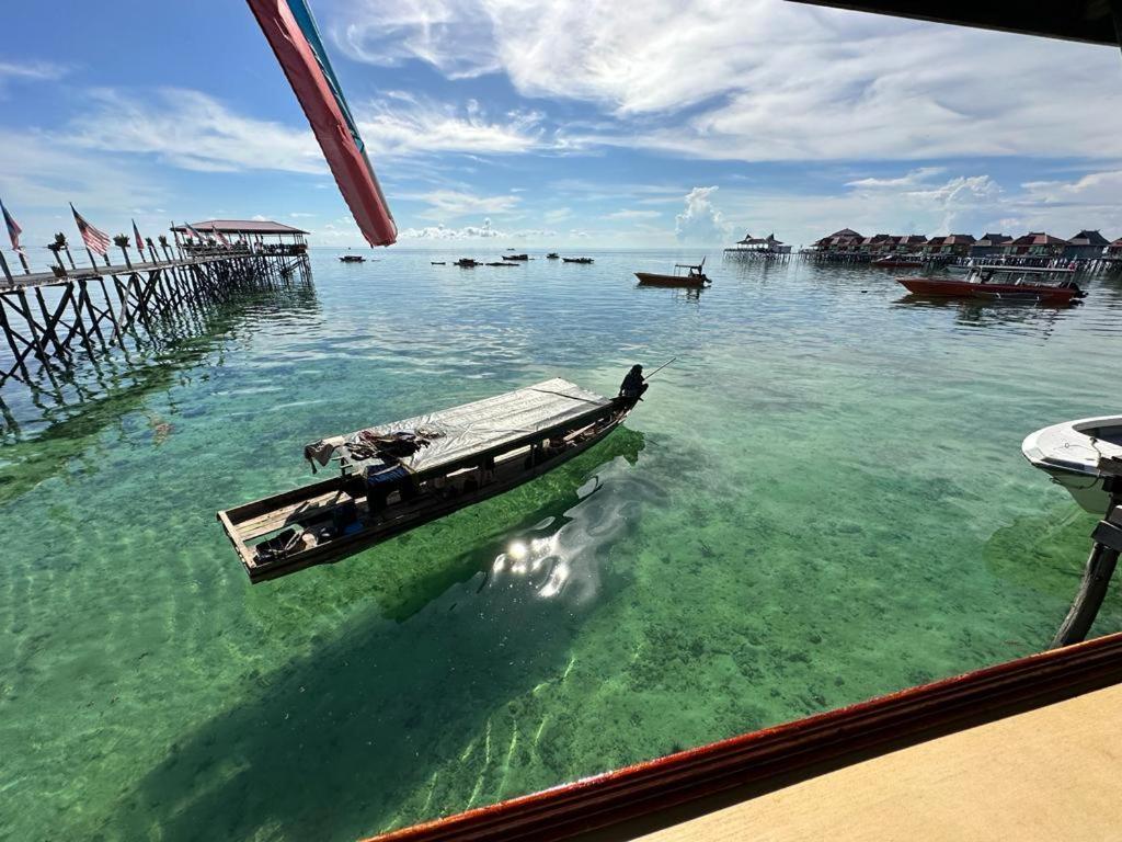 Mabul Backpackers Lejlighed Mabul Island Eksteriør billede