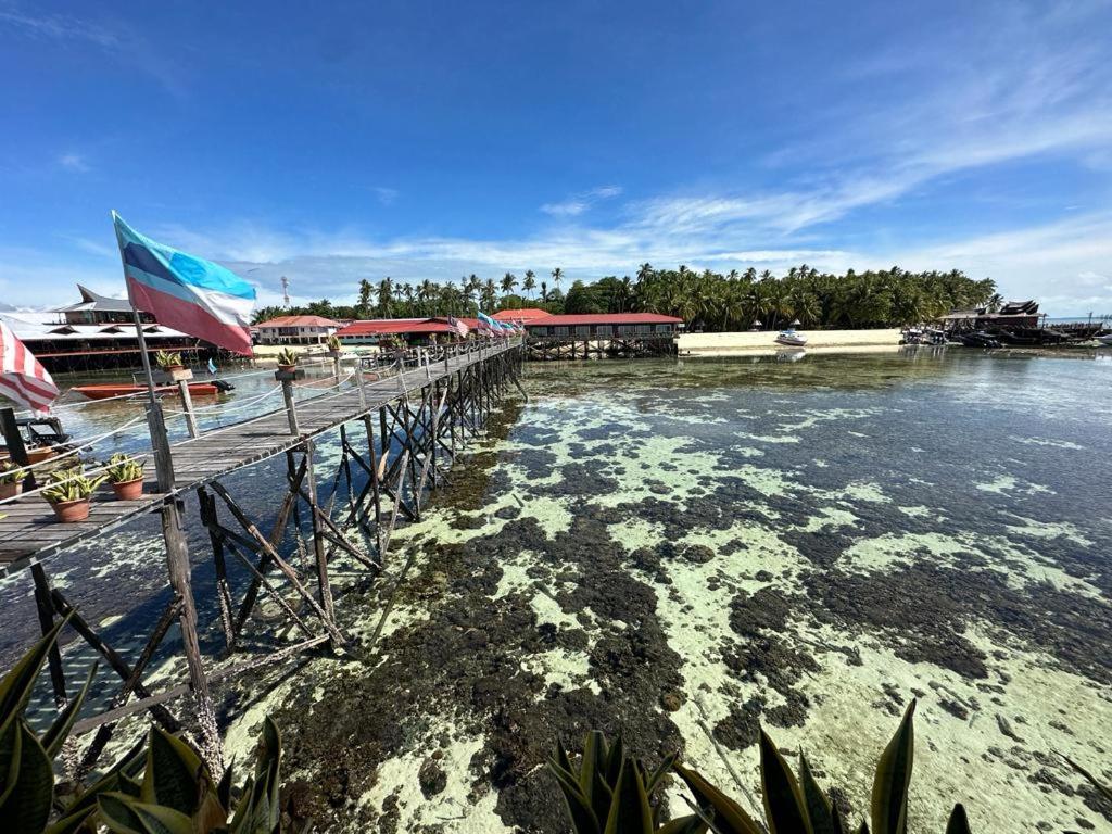 Mabul Backpackers Lejlighed Mabul Island Eksteriør billede