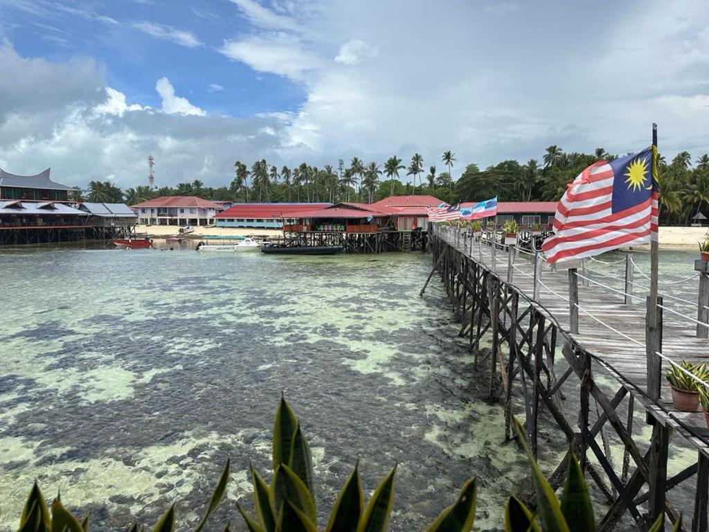 Mabul Backpackers Lejlighed Mabul Island Eksteriør billede