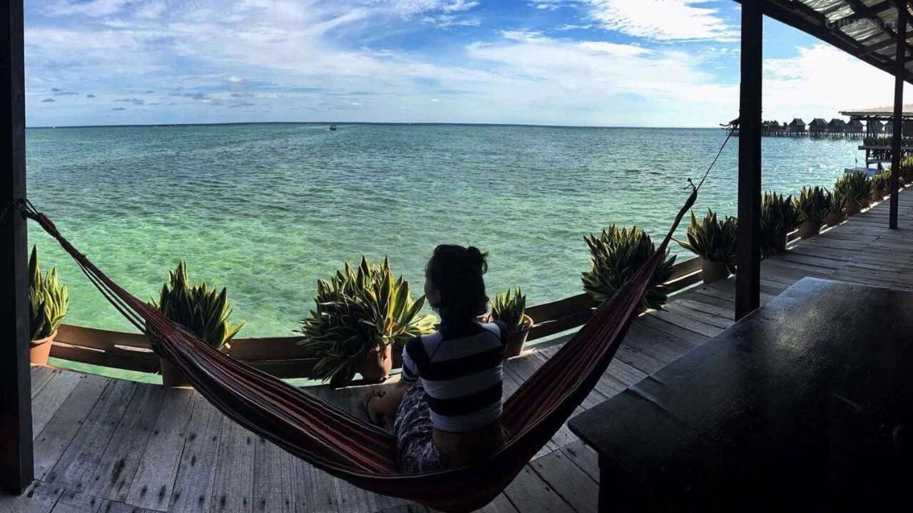 Mabul Backpackers Lejlighed Mabul Island Eksteriør billede