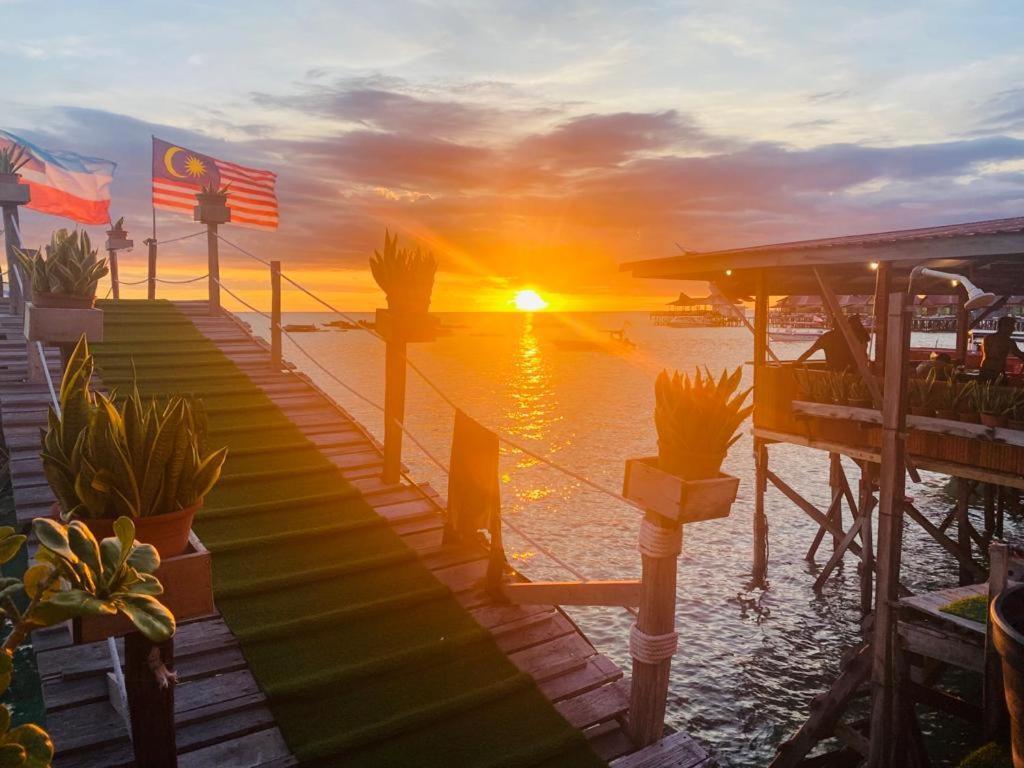 Mabul Backpackers Lejlighed Mabul Island Eksteriør billede