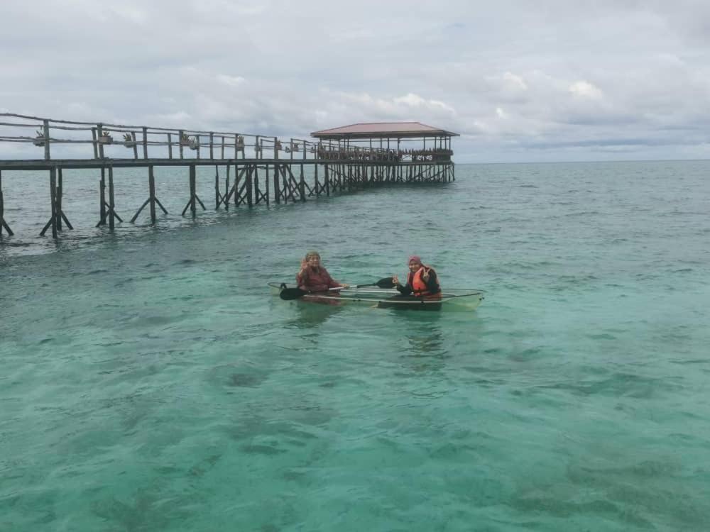 Mabul Backpackers Lejlighed Mabul Island Eksteriør billede