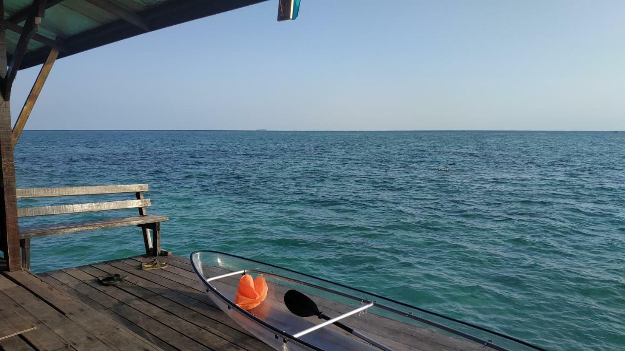Mabul Backpackers Lejlighed Mabul Island Eksteriør billede